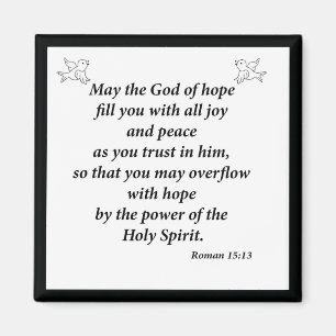 Íman 15:13 dos romanos