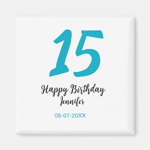 Íman 15 aniversário quiencenera adicionar data ano temp