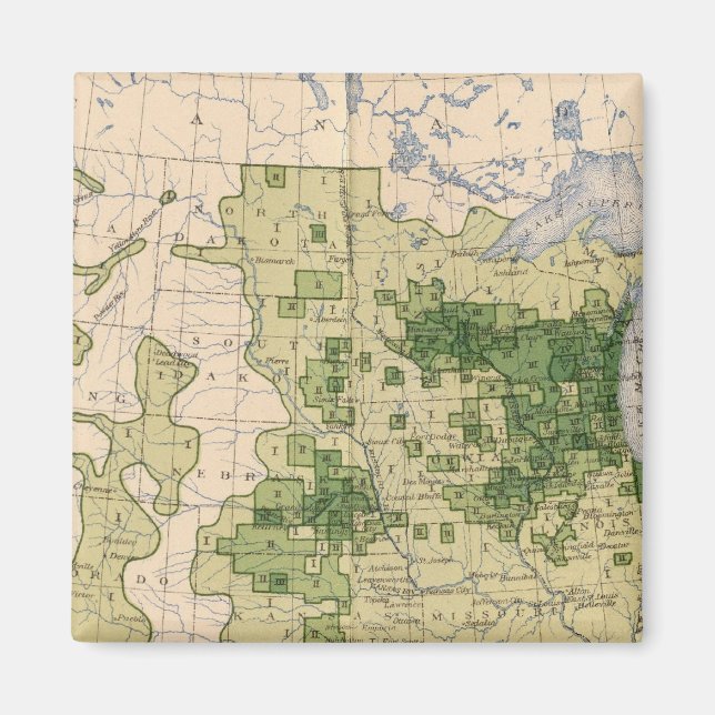 Íman 160 Rye/milha quadrada (Frente)