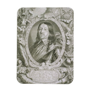 Íman 1622-60) reis de Karl X Gustavo (da suecia, 'do