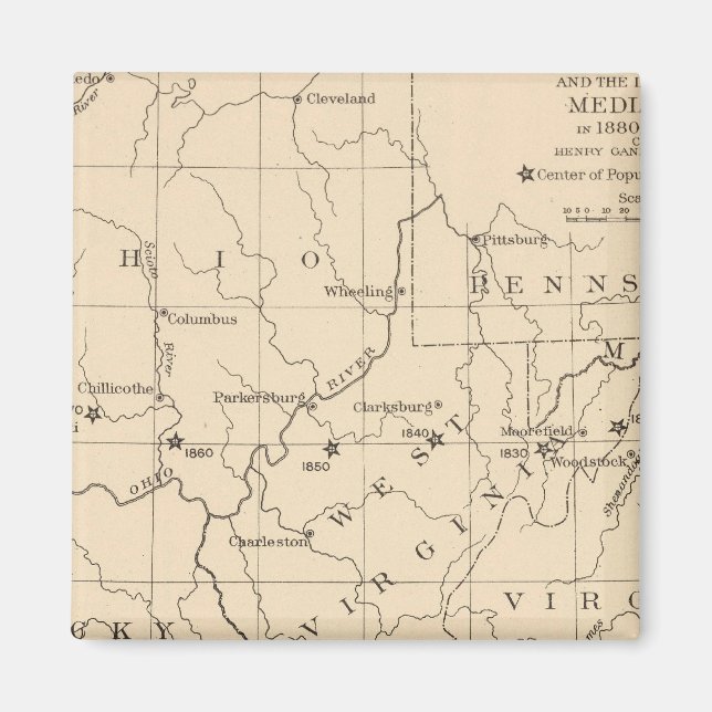 Íman 16 Centro da população 17901900 (Frente)