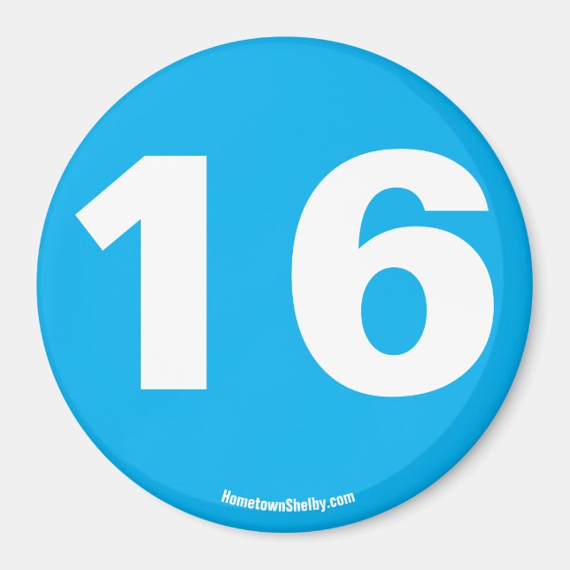 Íman 16 ímã (Frente)