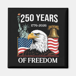 Íman 1776-2026 250º aniversário EUA 250 anos de