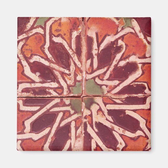 Íman 17:Azulejo Isnik, século XVI (Frente)