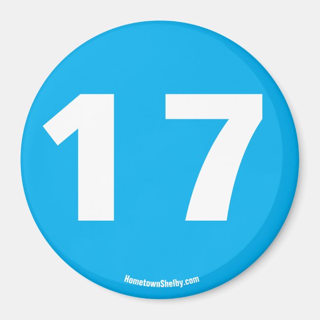 Íman 17 ímã (Frente)