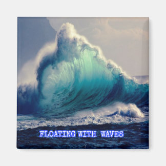 Íman 17.Ondas azuis do oceano,presentes para amantes do