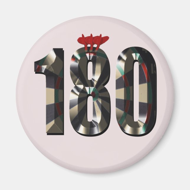 Íman "180 em 3D: A Dimensão Mais Avançada das Trevas" (Frente)