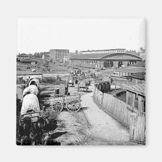 Íman 1864 Railroad Depot Atlanta Magnet