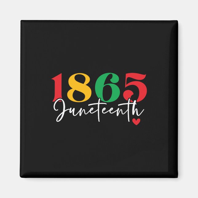 Íman 1865 Décima Sétima Celebração da História Negra Mê (Frente)