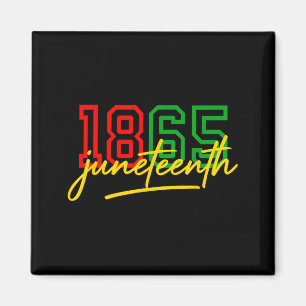 Íman 1865 juneteenth celebra a liberdade afro-americana