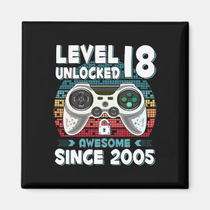 Íman 18 anos Bday Son Boy Gamer 18 anos