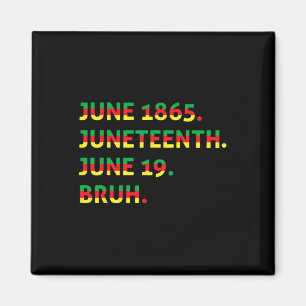 Íman 18 de junho de 1865 Bruh African American Black Fr