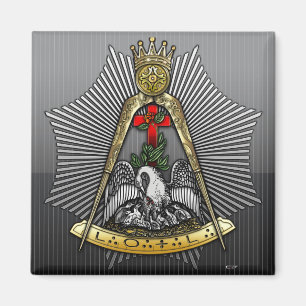 Íman 18.o grau: Cavaleiro da Rosa Croix