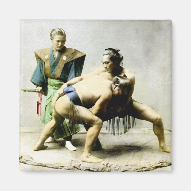 Íman 19º C. Lutadores japoneses (Frente)