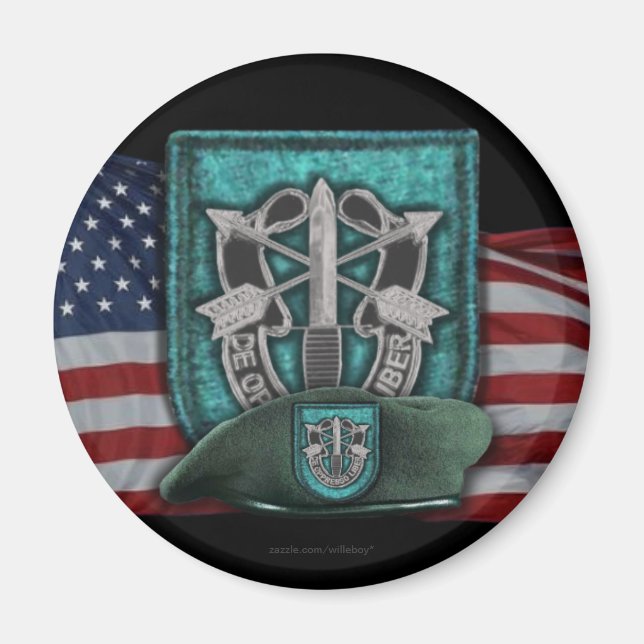 Íman 19º grupo de forças especiais veteranos de flash v (Frente)