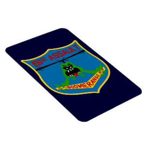 Íman 191st AHC Boomerangs o Remendo-somente