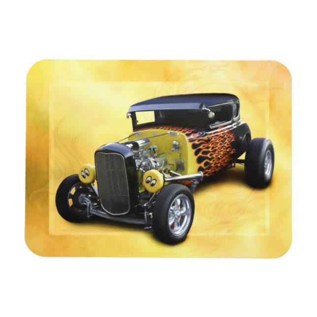Íman 1932 Modelo A Coupe HOT ROD AVENGER (Horizontal)