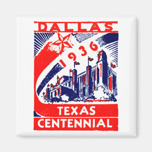Íman 1936 Dallas Texas Centennial