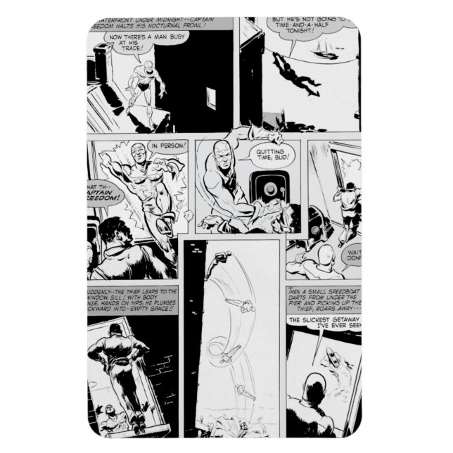 Íman 1940's SPEED Comics Flexible Magnet (Vertical)