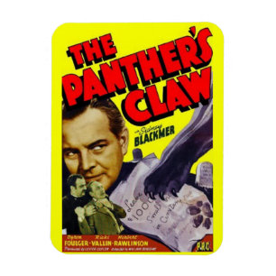 Íman 1942 poster de filme do Panther's Claw