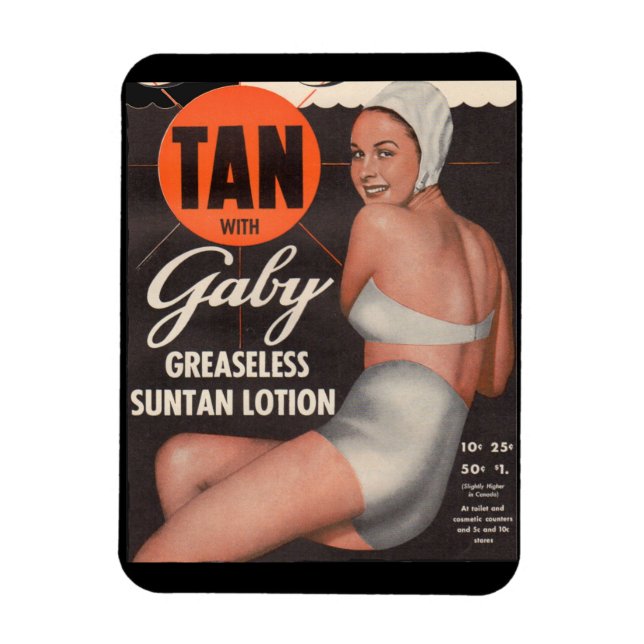 Íman 1950 Gaby Suntan Lotion e (Vertical)