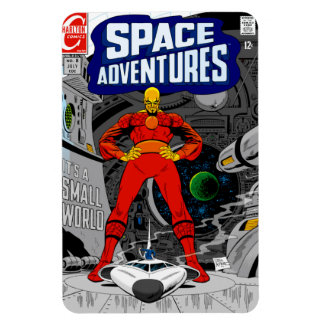 Íman 1960's 'SPACE Adventures' Magnet