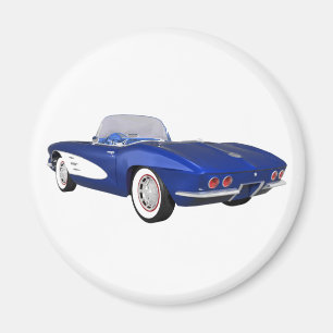 Íman 1961 Corvette C1: Término Azul: