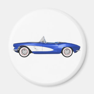 Íman 1961 Corvette C1: Término Azul:
