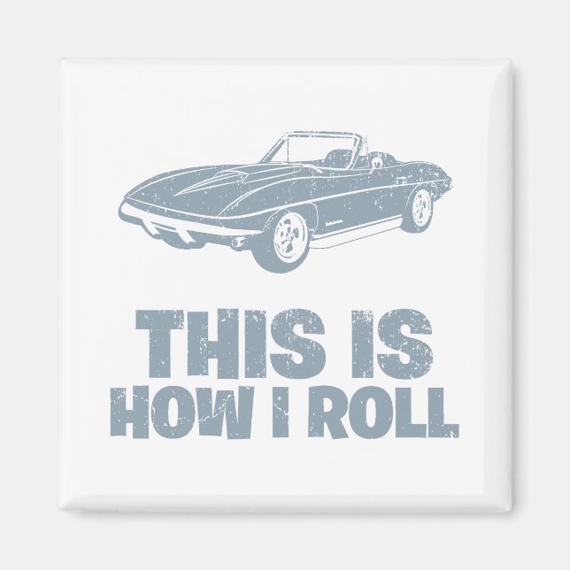 Íman 1967 Chevrolet Corvette 427 L88 (Frente)