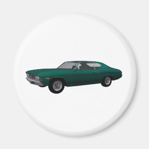 Íman 1969 Chevelle SS: Conclusão Verde