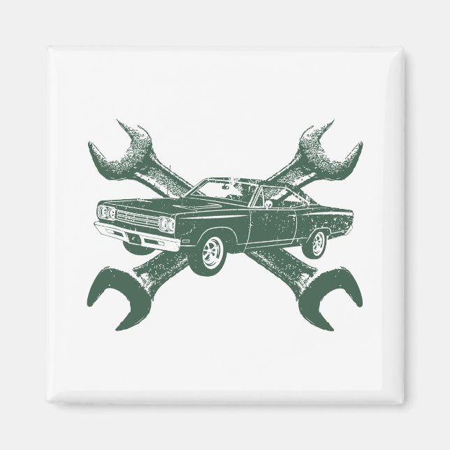 Íman 1969 Plymouth Road Runner (Frente)