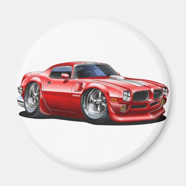 Íman 1970/72 Trans Am Red Car (Frente)