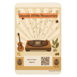 Íman 1970s Memory Care Music Playlist Magnet Dementia