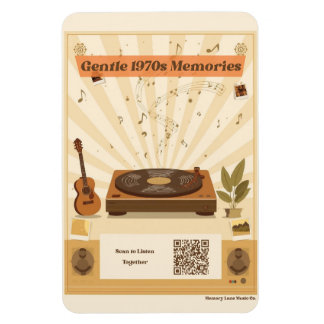 Íman 1970s Memory Care Music Playlist Magnet Dementia