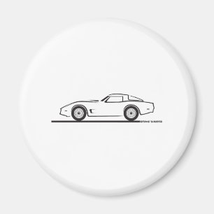 Íman 1980-82 Chevrolet Corvette