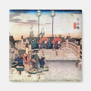 Íman 1. 日本橋, 広重 Nihonbashi, Hiroshige, Ukiyo-