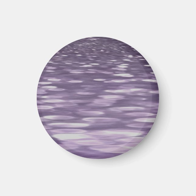 Íman #1 abstrato: Shimmer ultravioleta (Frente)