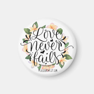 Íman 1 AMOR do 13:8 dos Corinthians NUNCA FALHA