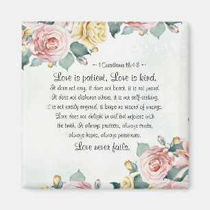 Íman 1 Corinthians 13:4-8 O amor é paciente, o amor é