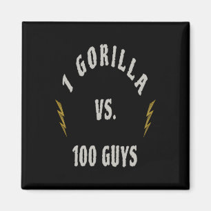 Íman 1 Gorila vs. 100 Homens