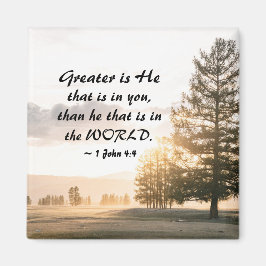 Íman 1 John 4:4 Maior é Ele que está em você