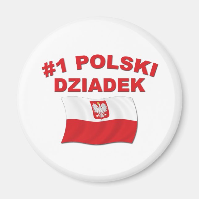Íman #1 Polski Dziadek (Frente)