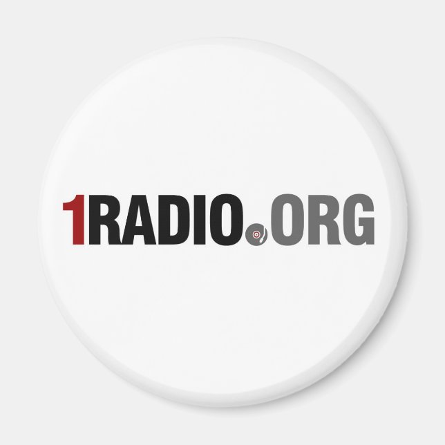 Íman 1Imã de geladeira de rádio (Frente)