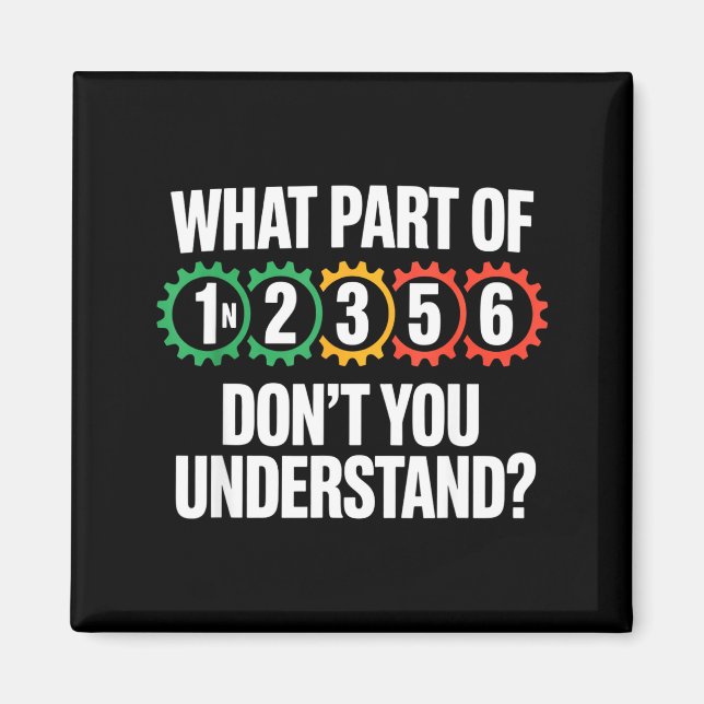 Íman 1n256 Motorcycle Shift Biker Motorcyclist  (Frente)