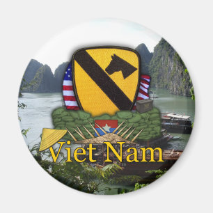 Íman 1rua da divisão de cavalaria vietnam veterans vet