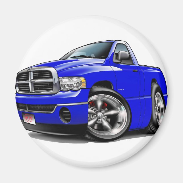 Íman 2003-08 Dodge Ram Blue Truck (Frente)