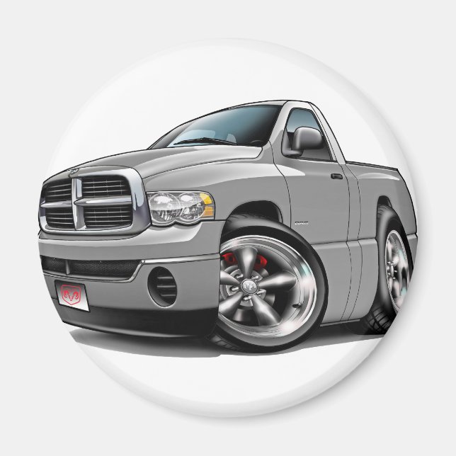Íman 2003-08 Dodge Ram Silver Truck (Frente)