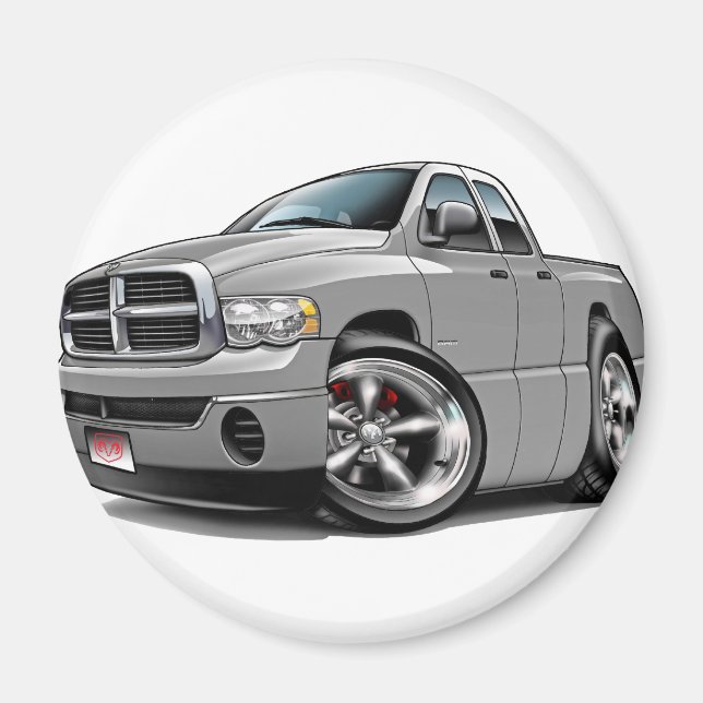 Íman 2003-08 Ram Quad Silver Truck (Frente)