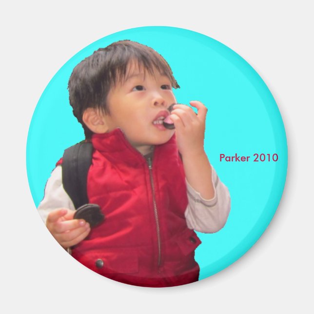 Íman 2010 Azul (Frente)