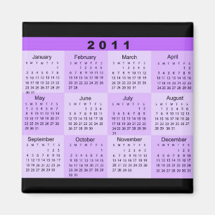 Íman 2011 anos Calendar duma olhada